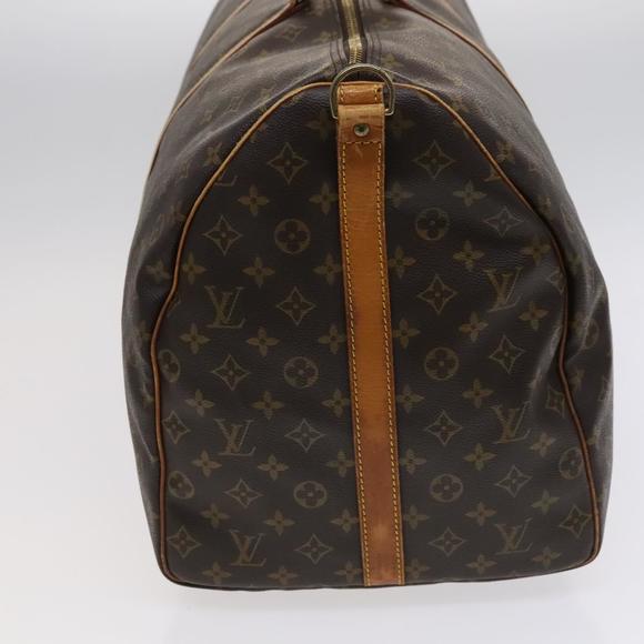 LOUIS VUITTON Monogram Keepall Bandouliere 60 Boston Bag M41412 LV Auth BA128 - Picture 4 of 16